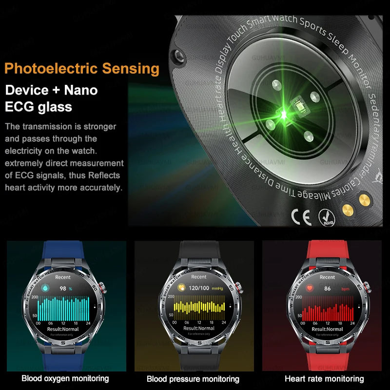 ECG+PPG Advanced Health Smart Watch for Men & Women