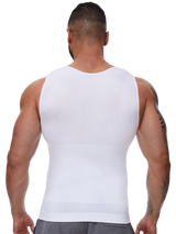 Men Body Shaper Slimming Compression Vest Undershirt Sexy Waist Trainer Tank Top Belly Control Workout Weight Loss Shapewear