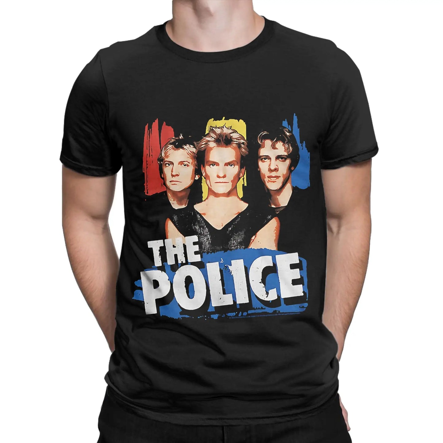 The Police Rock Band Graphic T-Shirt — Unisex Cotton Tee