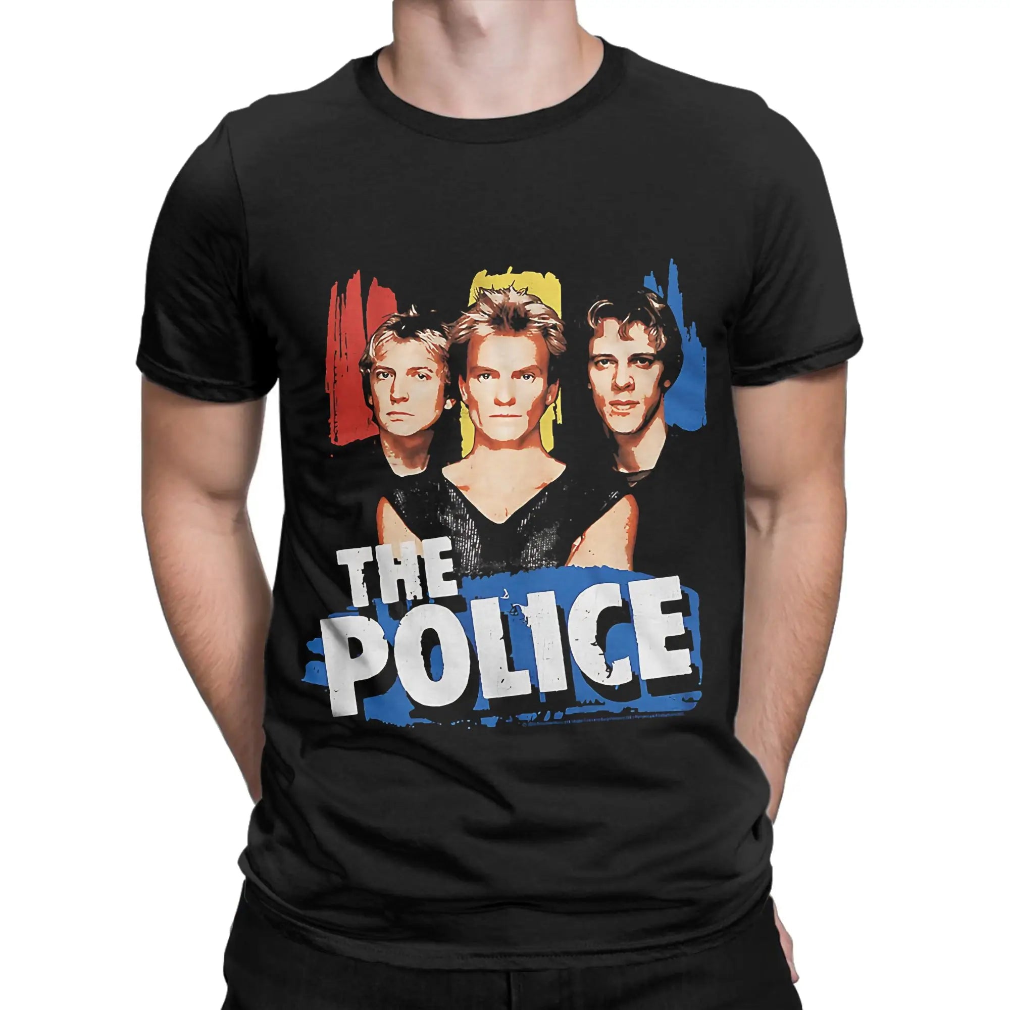 The Police Rock Band Graphic T-Shirt — Unisex Cotton Tee