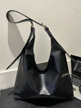 Large Capacity Solid Color Women's Shoulder Bag, Multifunctional Crossbody Bag, Women's Shoulder Tote Bag, Large Capacity Crossbody Tote Bag, Casual Work Bag