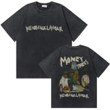 Kendrick Lamar Money Trees Oversized Vintage T-Shirt