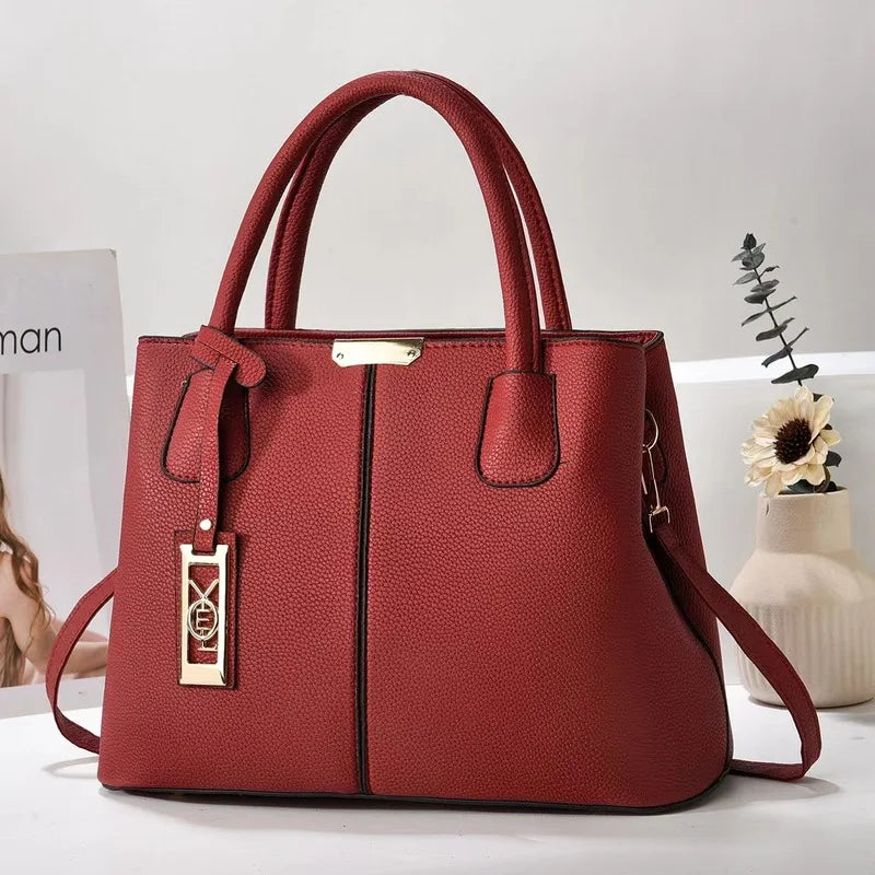 Luxury Designer Leather Tote