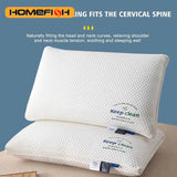 3D Neck Pillow with High Elasticity and Non Collapse Soft Neck Protection Single Person Sleeping Pillow Hotel Home Bedding