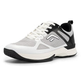 FitVille Men's Wide Pickleball Shoes Tennis Shoes Full Court Tennis Sneakers with Arch Support Lightweight Non-slip Sports Shoe