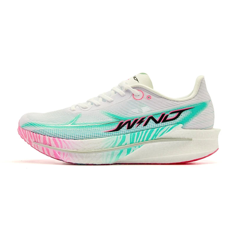QIAODAN Man Trail Running Shoes 2026 WIND 4 Men's GYM Jogging Sport Shoes Mesh Breathable Athletic Running Sneakers QDB023262298