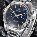 2026 New PAGANI DESIGN Retro Mens Watches Moon Quartz Watch For Men Speed Sports Chronograph AR Sapphire VK64 Clock Reloj Hombre