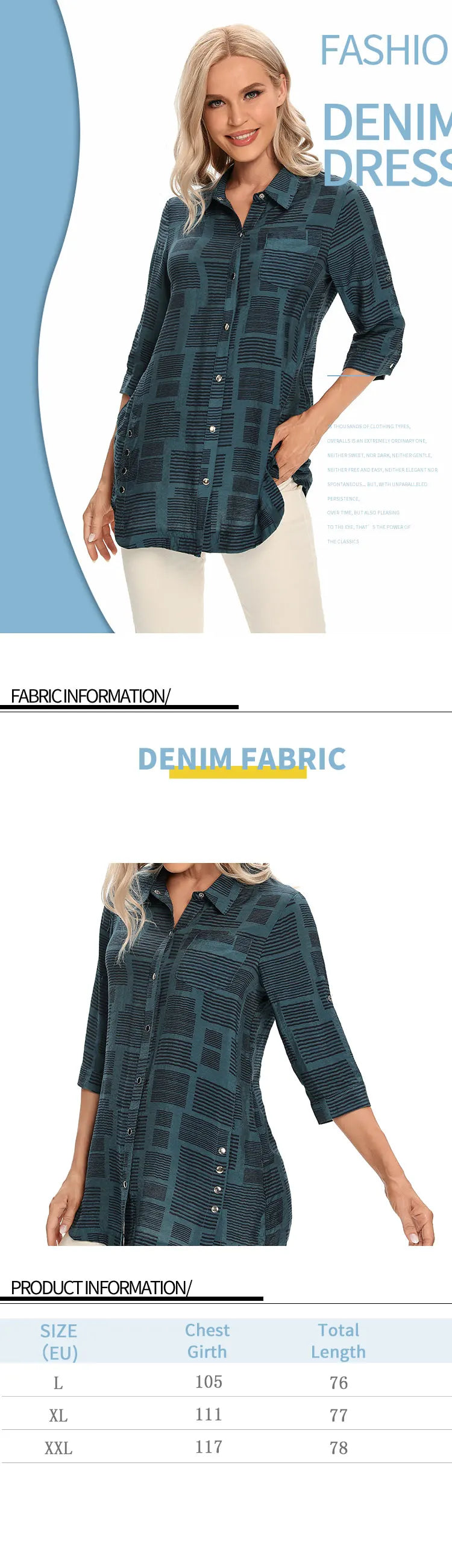 Unisex Plaid Loose-Fit Open-Front Casual Shirt