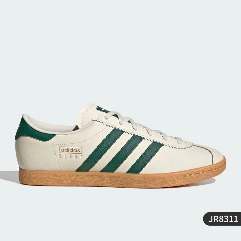 Adidas Official Genuine Three Stripes Unisex Classic Thin-Sole Sneakers JR8311