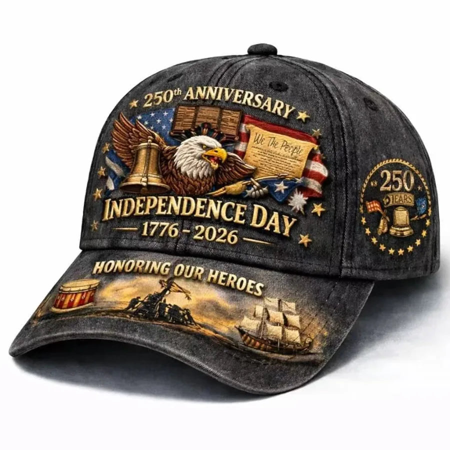 Unisex US Flag Embroidered Baseball Cap | Adjustable Mesh Hat