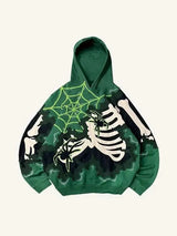 Men’s Skull Graphic Pullover Hoodie