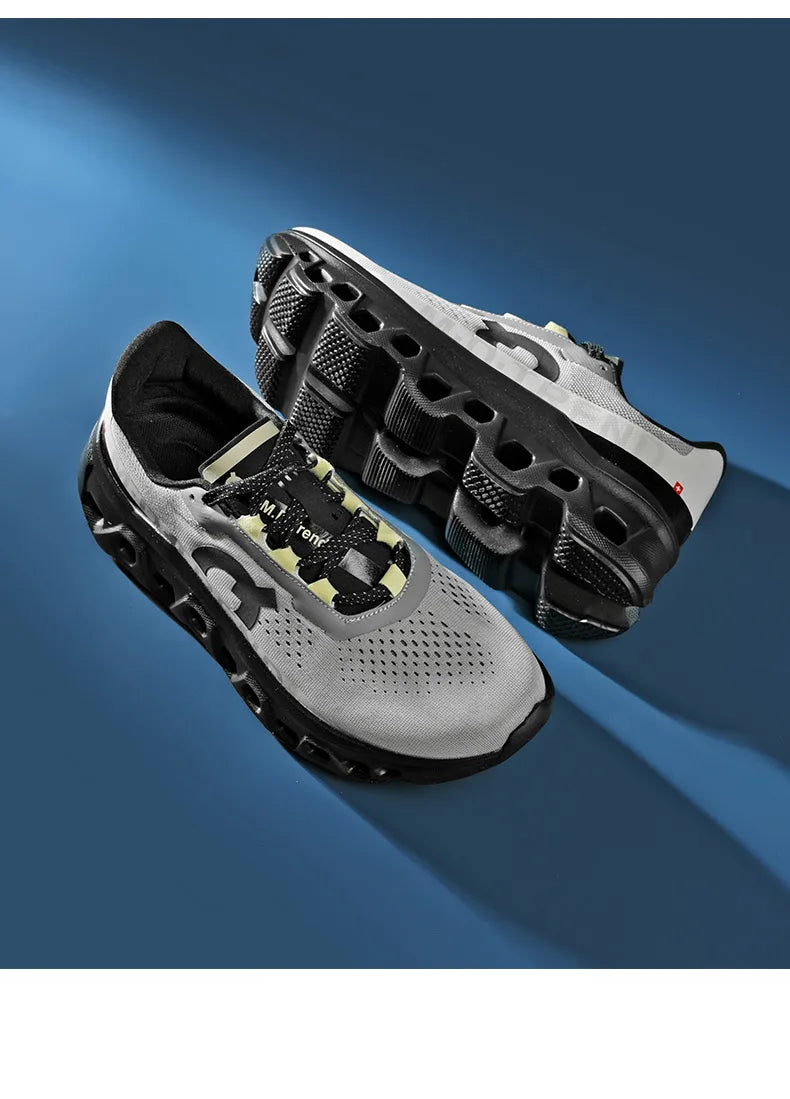 2026 Air Cushion Running Shoes Jogging Marathon Men Sports Breathable Lightweight Women's Comfortable Nonskid Leisure Sneakers