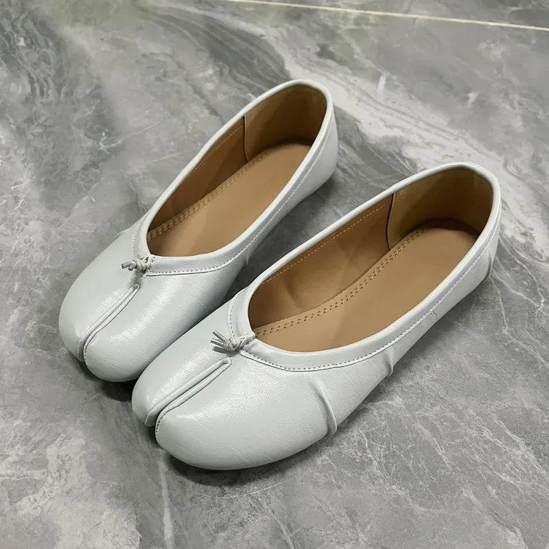 Split Toe Ballet Flats | Tabi Loafers for Women