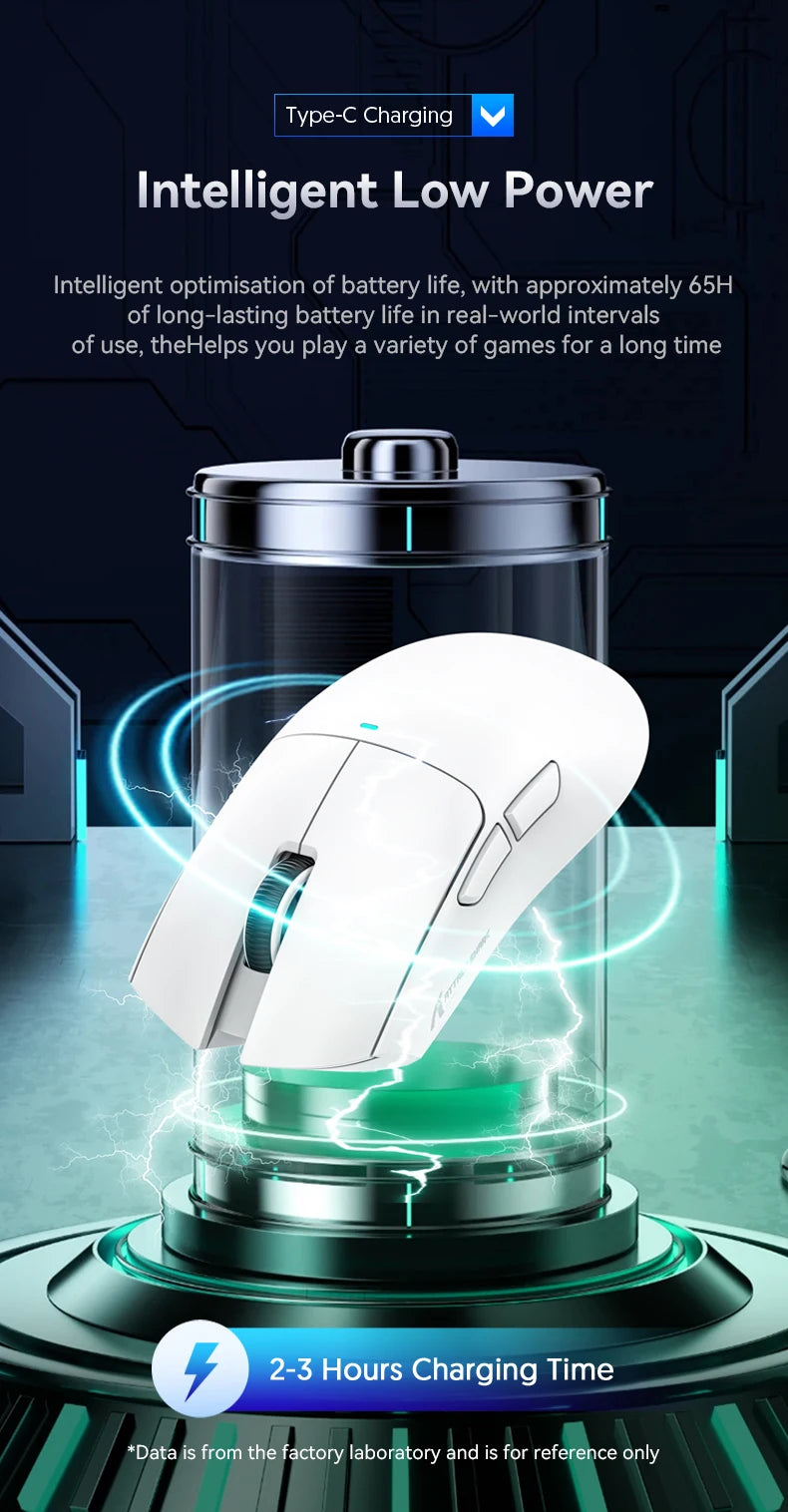 X11 ATTACK SHARK X11SE Bluetooth Gaming Mouse PAW3311 Sensor 22000DPI Macro Drivers and 1000 Hz Polling Rate for Wireless Mouse