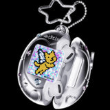 Tamagotchi Style AirPods Case – Silicone with Cartoon Lanyard