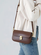 Genuine Leather Woman Bag Small Square Shoulder Bag Handbags Ladies Crossbody Bags Luxury Designer Minimalism Bag Tofu Bag