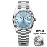 PAGANI DESIGN DD40 Men's Watches 2025 Top Luxury Automatic NH36A Mechanical Wristwatches AR Sapphire Mirror Watch For Men Clock