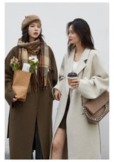Retro Double-Sided Woolen Overcoat