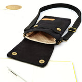 Mini Canvas Crossbody Phone Bag