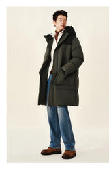 Semir Men's Premium Long Down Jacket | Waterproof
