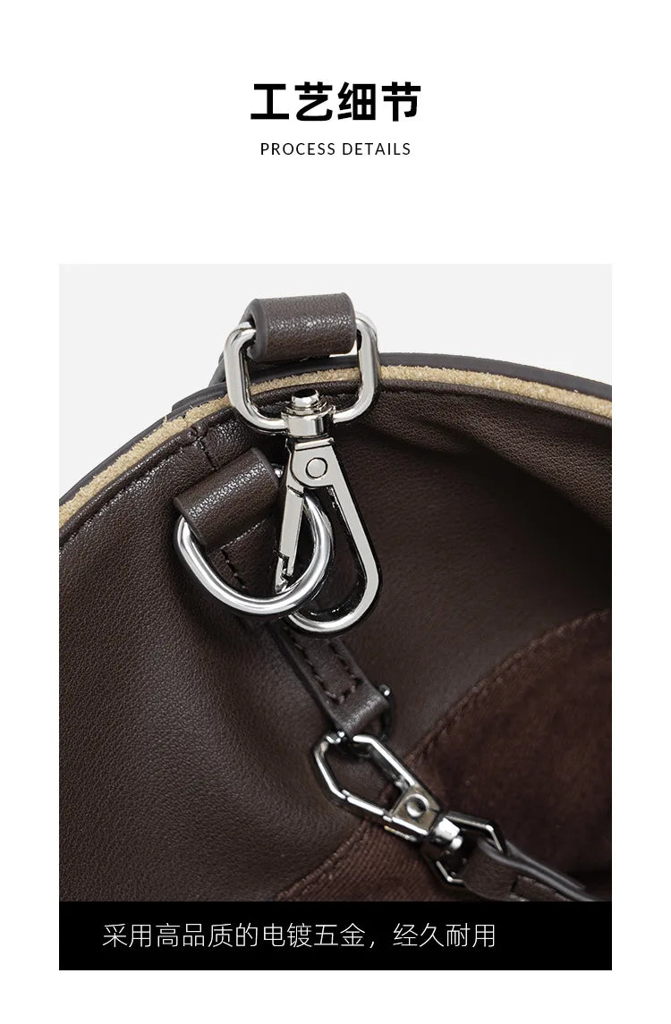 Motingsome Winter New Suede Big Tote Women Matte Cowhide Leather Handbag Oversized Shoulder Bowling Shopper Purse Luxury Design