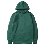 Women's Solid Color Pocket Hoodies Sports Fitness Sweatshirts Fashionable Casual Pullovers Multi Color
