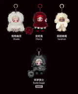 Authentic POPMART SKULLPANDA Sleepless Theater Key chain Blind Box SP The third generation Light Weaving Garden Blind Box xmas