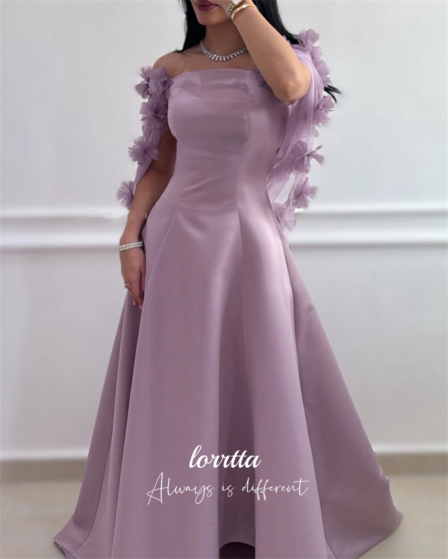 Cathy Wang Satin Prom Gown | Sweetheart A-Line Formal Dress