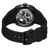 Men Automatic Mechanical Watch Fashion Sport Wristwatch Silicone Band