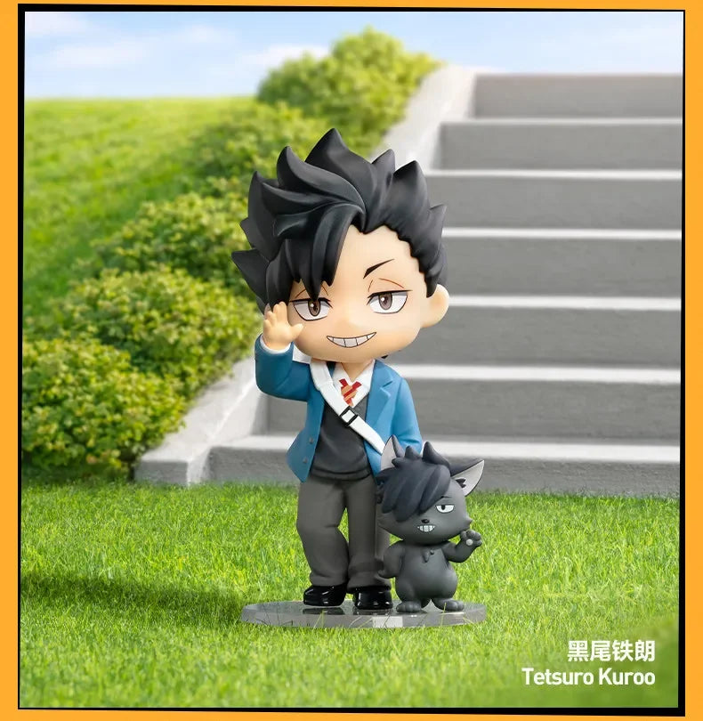 POP MART HAIKYU!! OFF-COURT VIBES Series  Mystery Box Genuine Blind Box Guess Toys Bag Ornament Figurine Home Decor Desktop Doll
