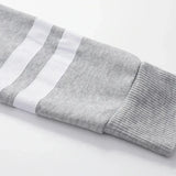 Womens Tracksuit Casual Stripe Versatile Sweatshirt Black Sweatpants Loose Print High Quality Outfits Single Piece Hoodies Pants