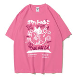 Kawaii Cat Harajuku Streetwear Tee