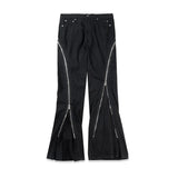 2023 Brand New Classic Rick Denim Folding Zipper Slim Fit Straight PANT Jeans Cotton Denim Pants Comfort Casual Jeans M-XXL #717