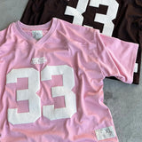 Y2K Retro Oversized Mesh Jersey