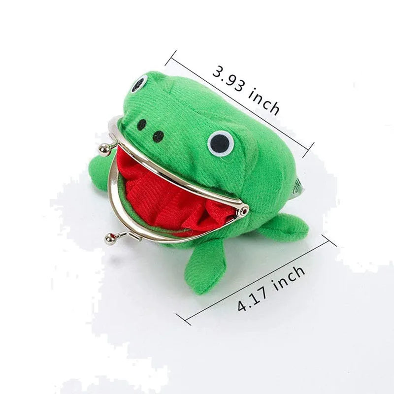 Ninja Frog Plush Coin Purse