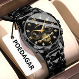 POEDAGAR 996 Men's Luxury Chronograph Watch