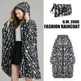 Waterproof Hooded Rain Poncho – Lightweight & Stylish