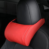 Neck Pillow Headrest Pillow Automobile Seat Neck Rest Auto Seat Head Support Pillow  Accessories suit For Tesla Model 3 Y X S