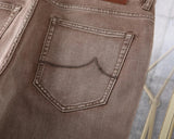 BLLIYOSS Jeans Thin Cotton Men 2025 Spring Summer new Business Embroidery Straight outdoors  Pants Old money High Quality