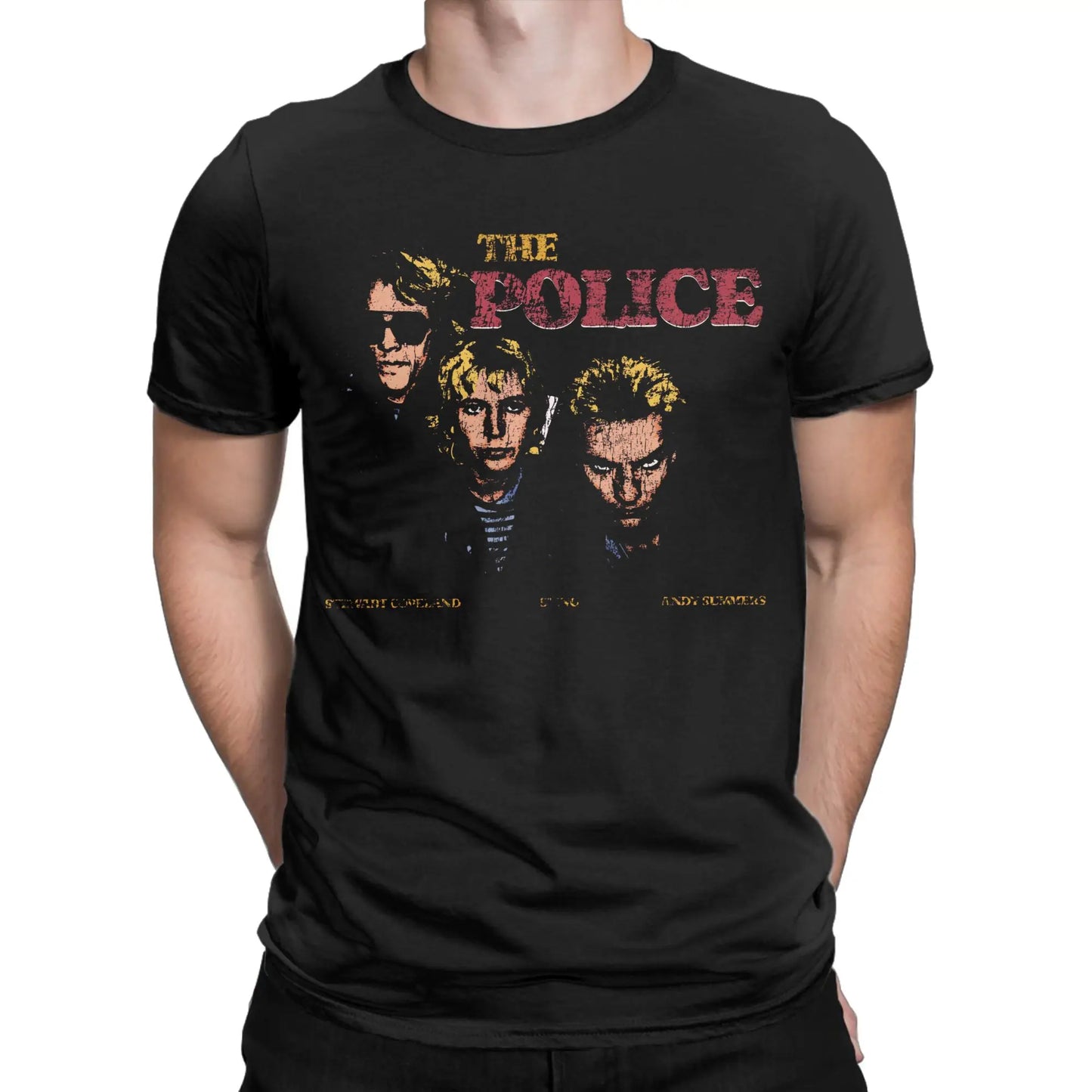 The Police Rock Band Graphic T-Shirt — Unisex Cotton Tee