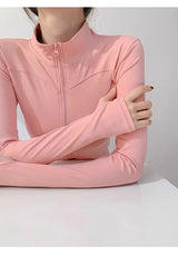 Quick-Dry Performance Yoga Jacket