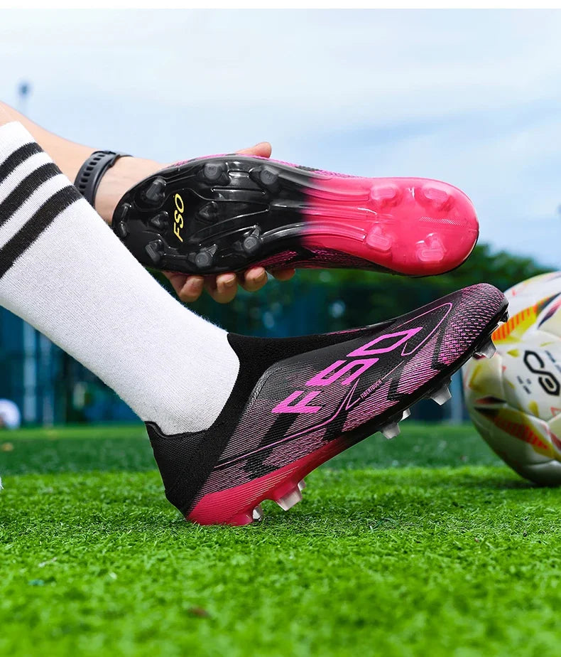 Men's Football Boots – Lace-Up Soccer Cleats