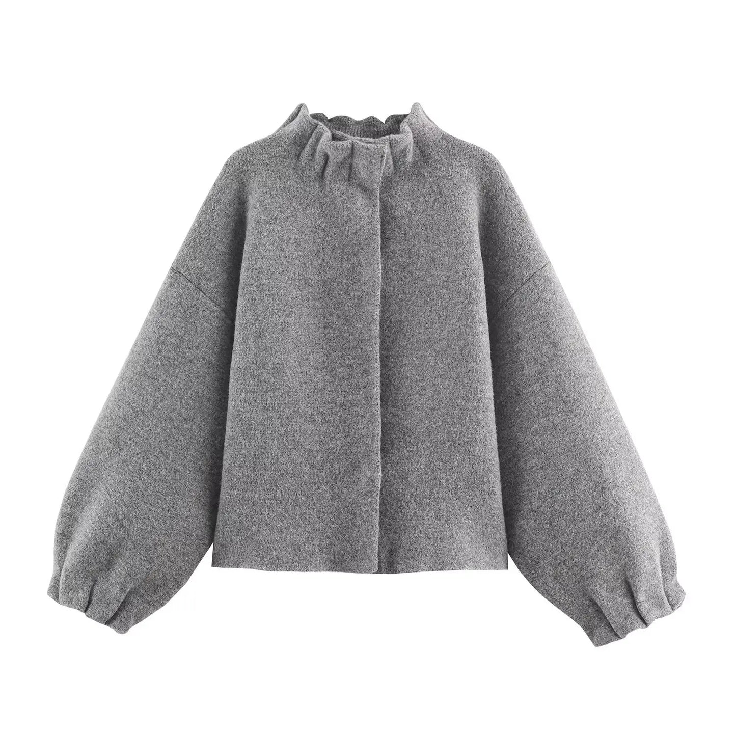 Women's 2-Piece Knitted Mini Skirt & Bomber Jacket Set