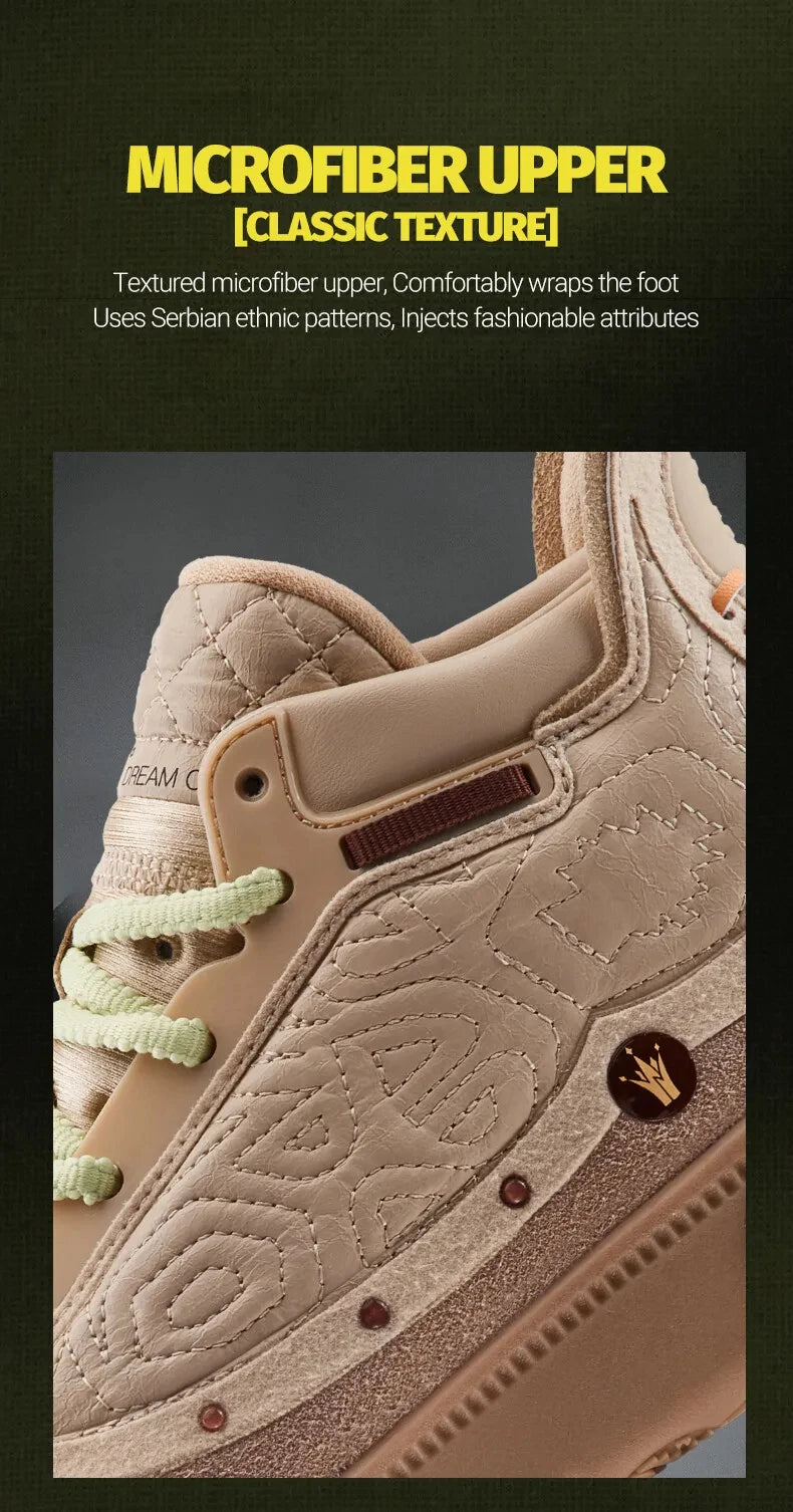 361 Degrees Joker 1 GT PE Men Basketball Shoes Trendy Leather Breathable Shock-Absorbing Wear-resistant Male Sneakers 672511116
