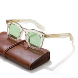 Handcrafted Acetate Round Sunglasses – UV400 Protection