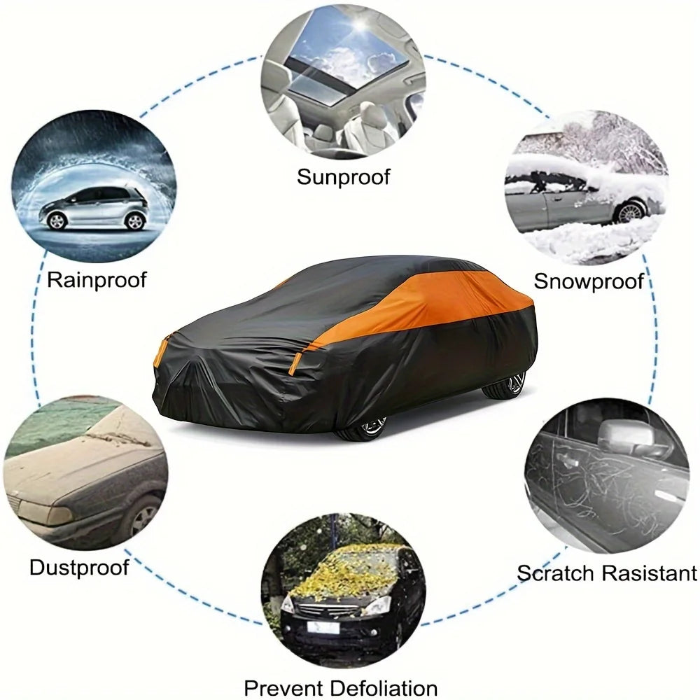 All-Weather Car Cover – Full Protection for Sedan & SUV