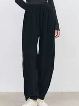 Women's Wool Drawstring Cocoon Pants