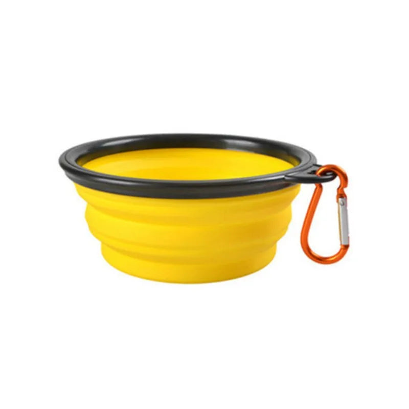 Portable Collapsible Pet Bowl | Travel Food & Water Dish