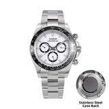 Sugess Panda Chronograph 39mm Automatic Watch