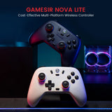 GameSir Nova Lite Wireless Gamepad Game Controller for Switch, Android, iOS, PC and Steam Games Hall Effect Joystick